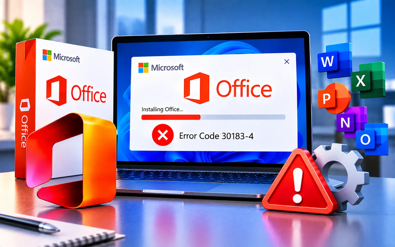 Microsoft Office Error Code 30183-4 fix